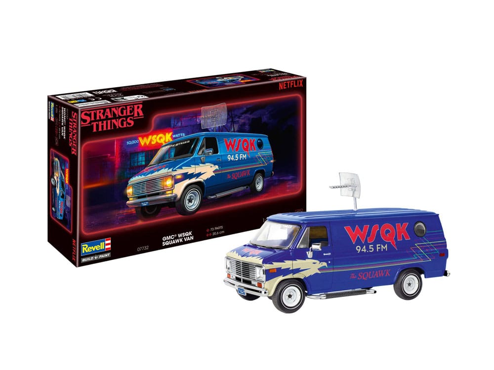 Stranger Things Model Kit 1/25 Squawk Van 21 cm