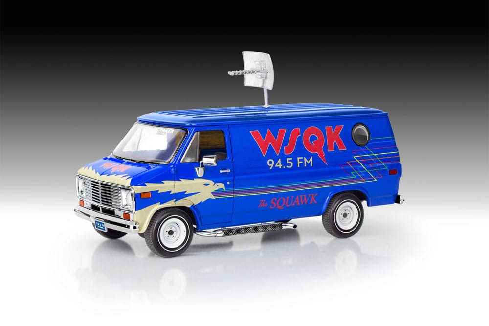 Stranger Things Model Kit 1/25 Squawk Van (Aqua Color) 21 cm