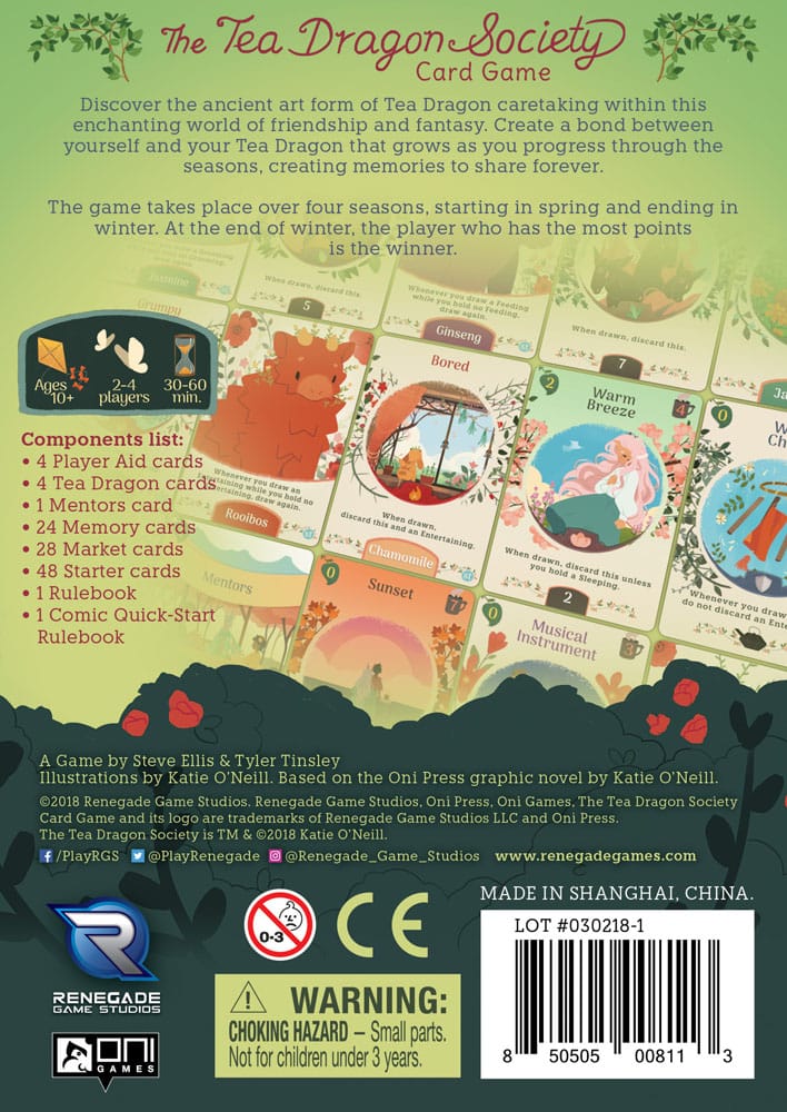 Tea Dragon Society card game *Englische Version*