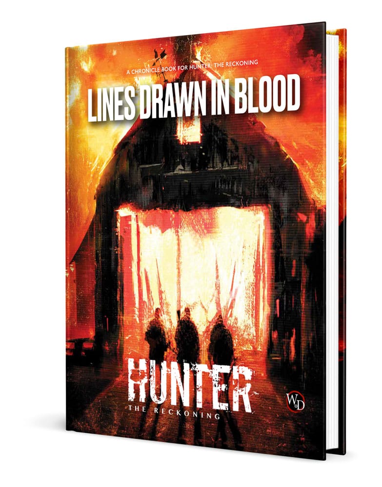 Hunter: The Reckoning 5th Edition RPG book Lines Drawn in Blood Sourcebook *Englische Version*