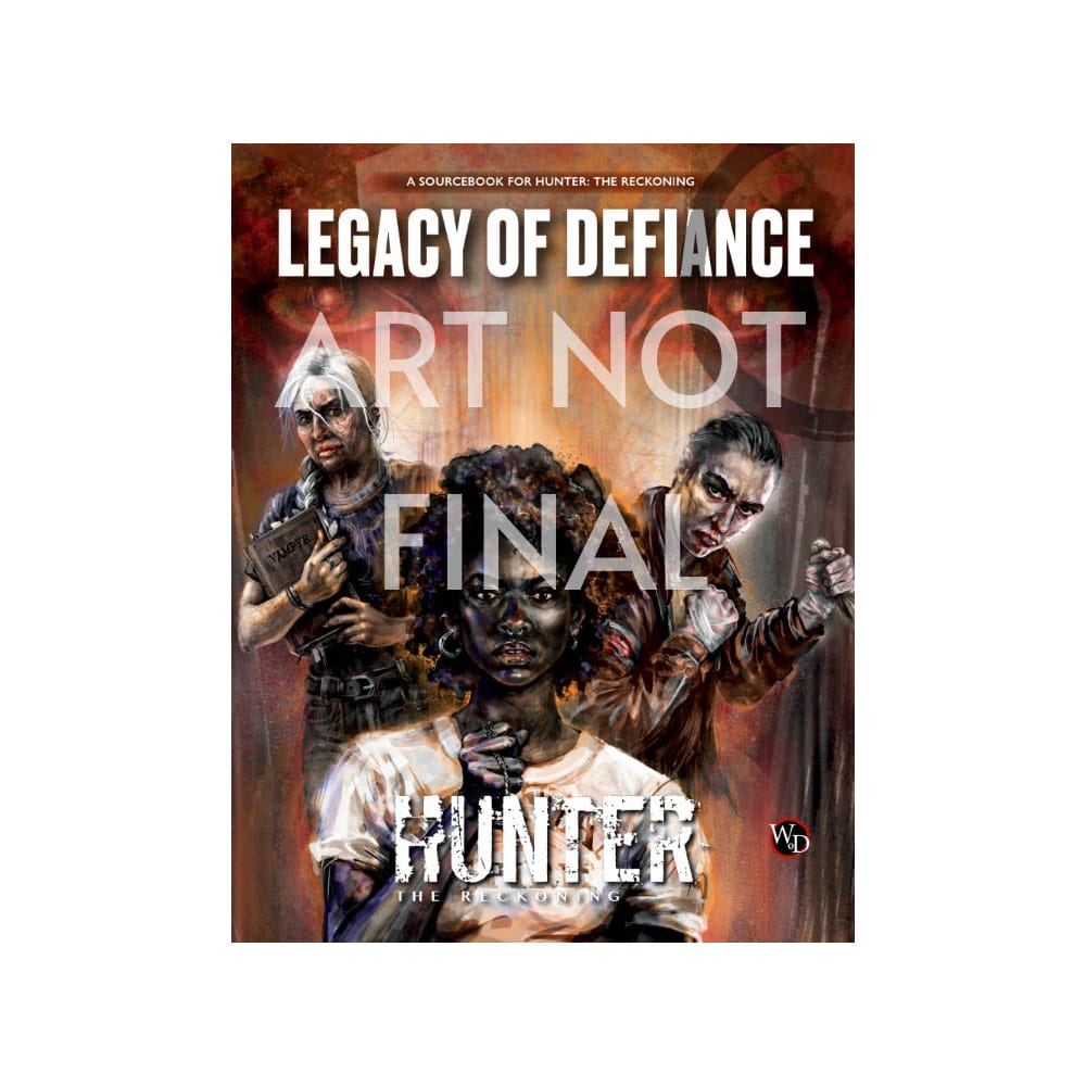 Hunter: The Reckoning 5th Edition RPG book Legacy of Defiance Sourcebook *Englische Version*