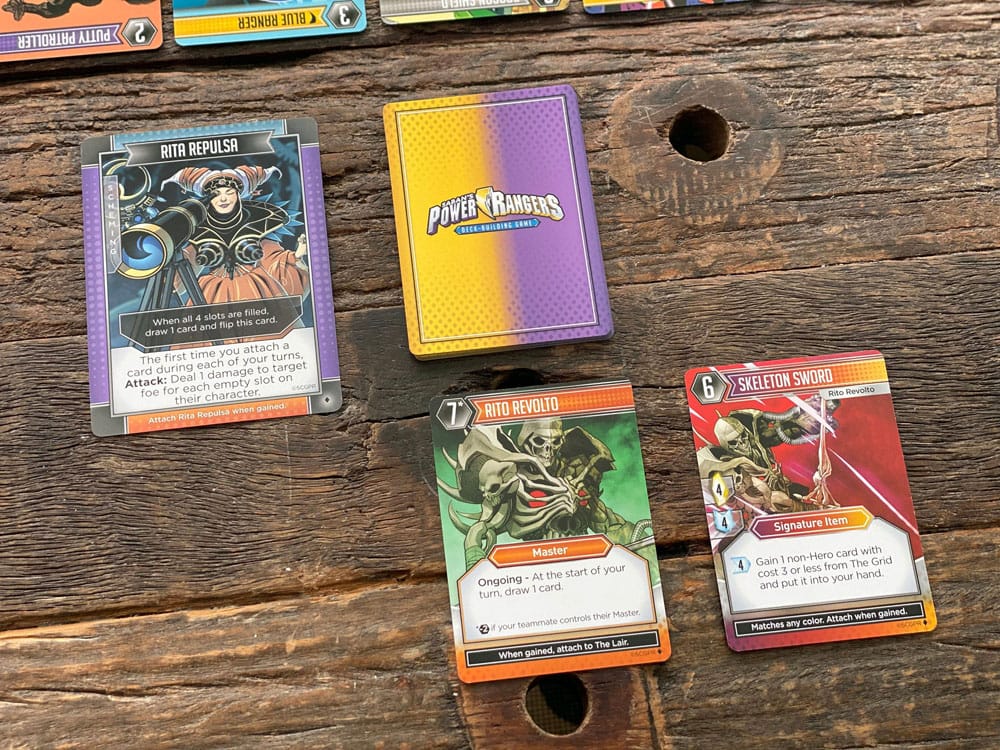 Power Rangers card game Deck-Building *Englische Version*