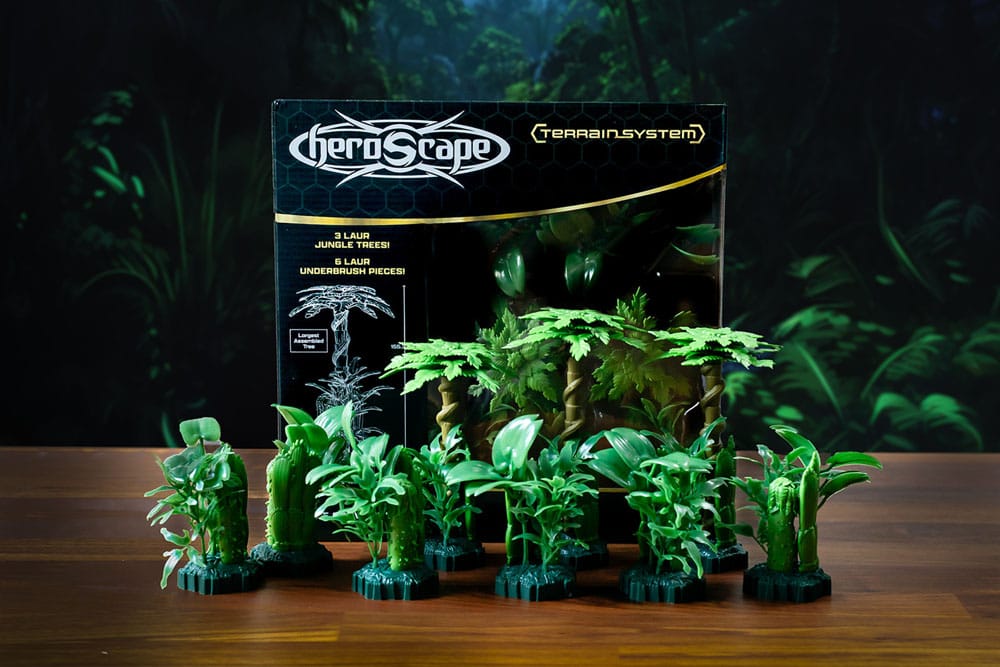 Heroscape Expansion The Grove at Laur's Edge Terrain *English Version*