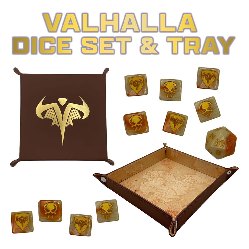 Heroscape Dice & Tray Set Valhalla *English Version*