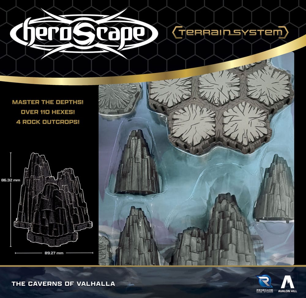 Heroscape Terrain Expansion The Caverns of Valhalla *English Version*