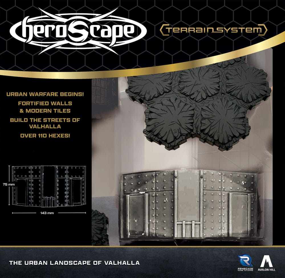 Heroscape Terrain Expansion The Urban Landscape of Valhalla *English Version*