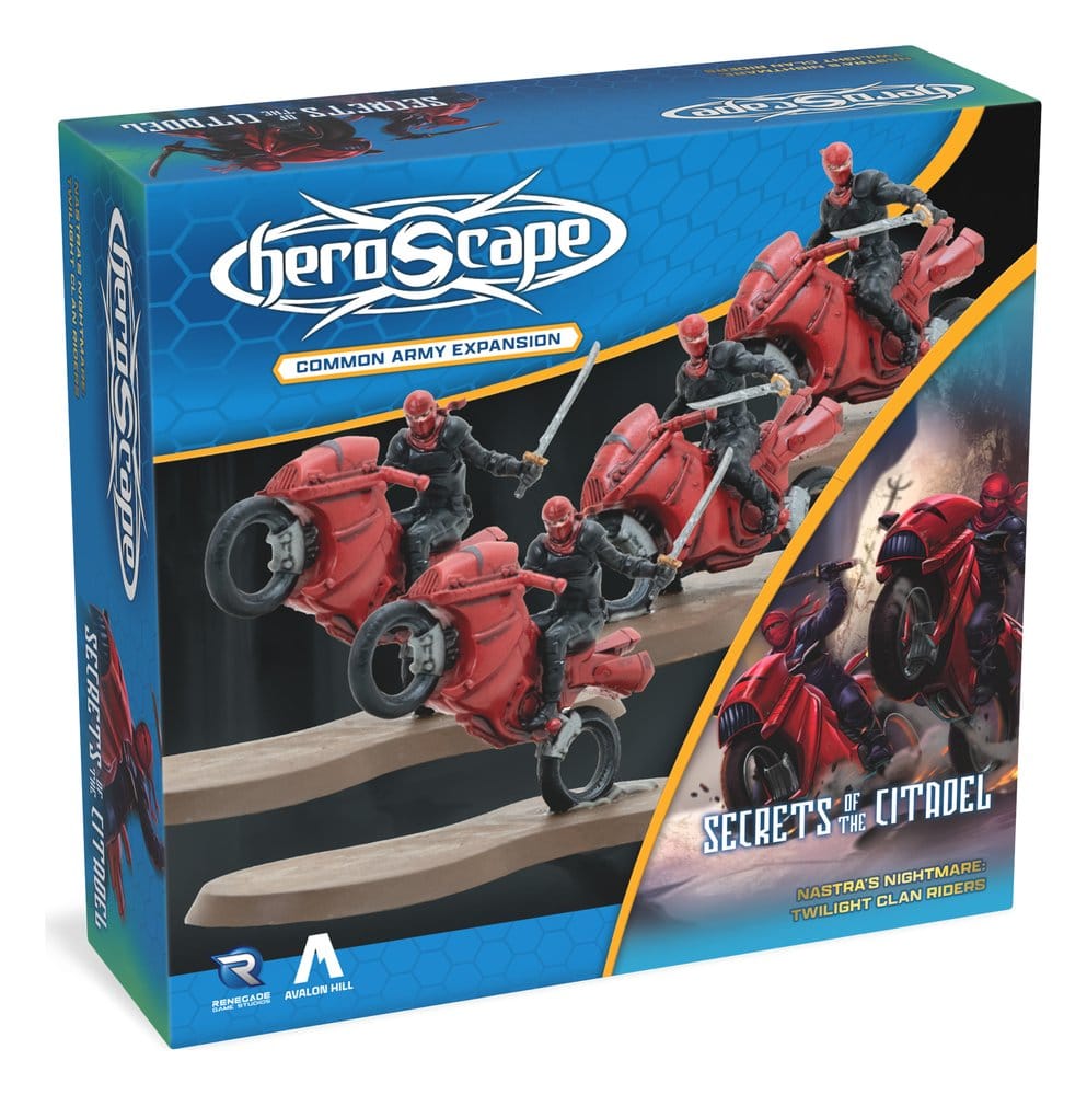 Heroscape Board Game Army Expansion Twilight Clan Riders *English Version*