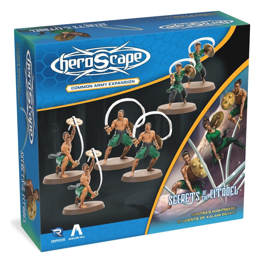 Heroscape Board Game Army Expansion Students of Kalari Pyatt *English Version*