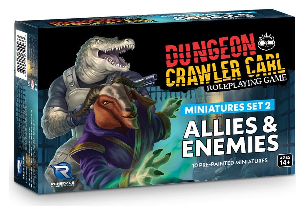 Dungeon Crawler Carl Miniatures Set 2 Enemies & Allies