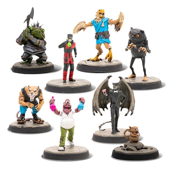 Dungeon Crawler Carl Miniatures Set 3 Mobs of Mordecai