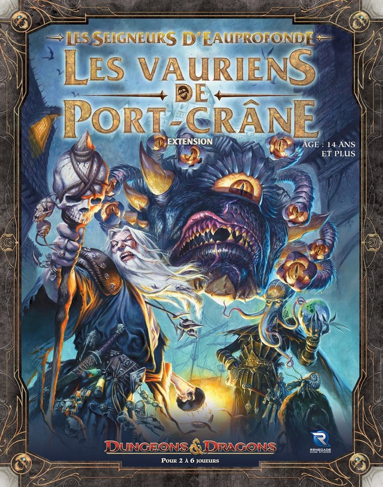 Dungeons & Dragons Board Game Lords of Waterdeep: Scoundrels of Skullport Expansion *French Version*