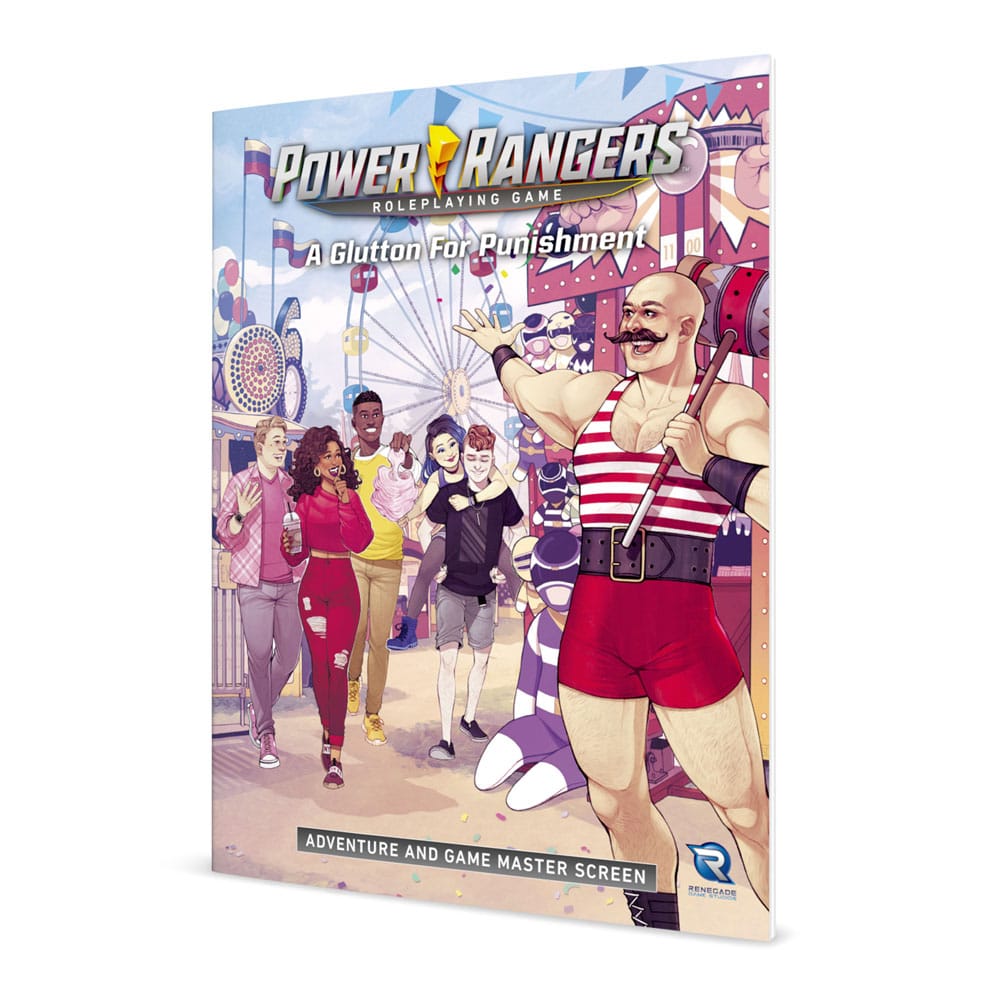 Power Rangers RPG book A Glutton for Punishment Adventure & GM Screen *Englische Version*