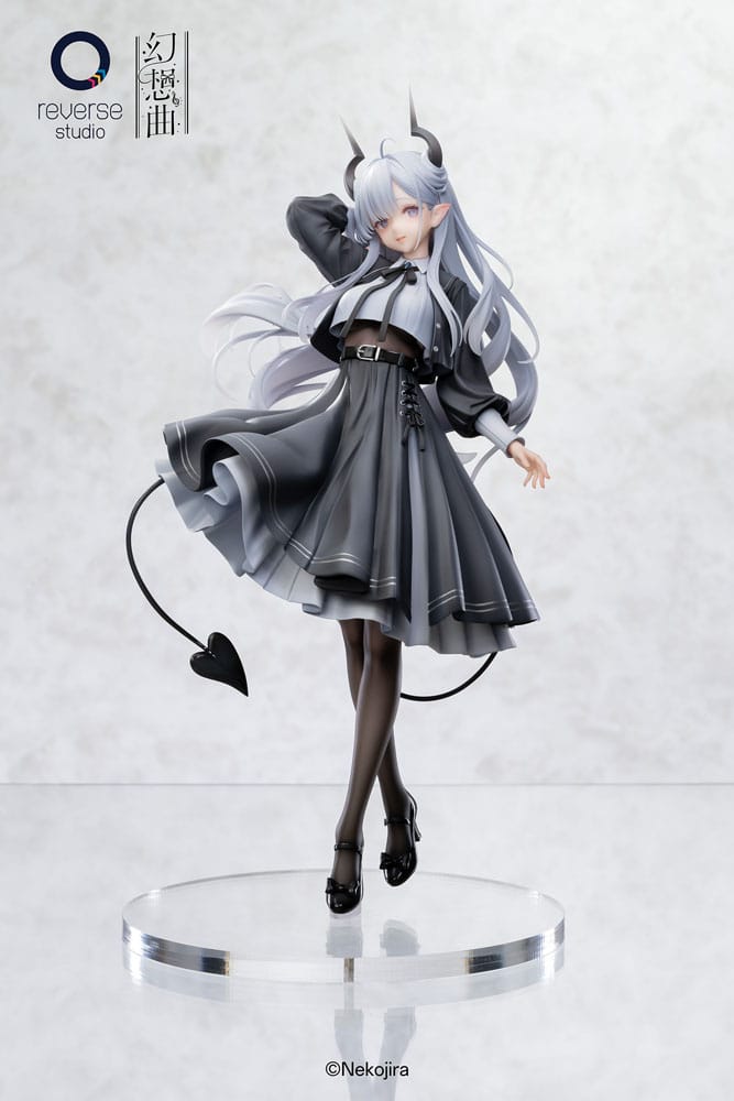 Original Character Fantasias Series Statue 1/6 set of 2 Thea-chan Apprentice Succubus Ver. (Regular Outfit & Underwear Edition) 29 cm