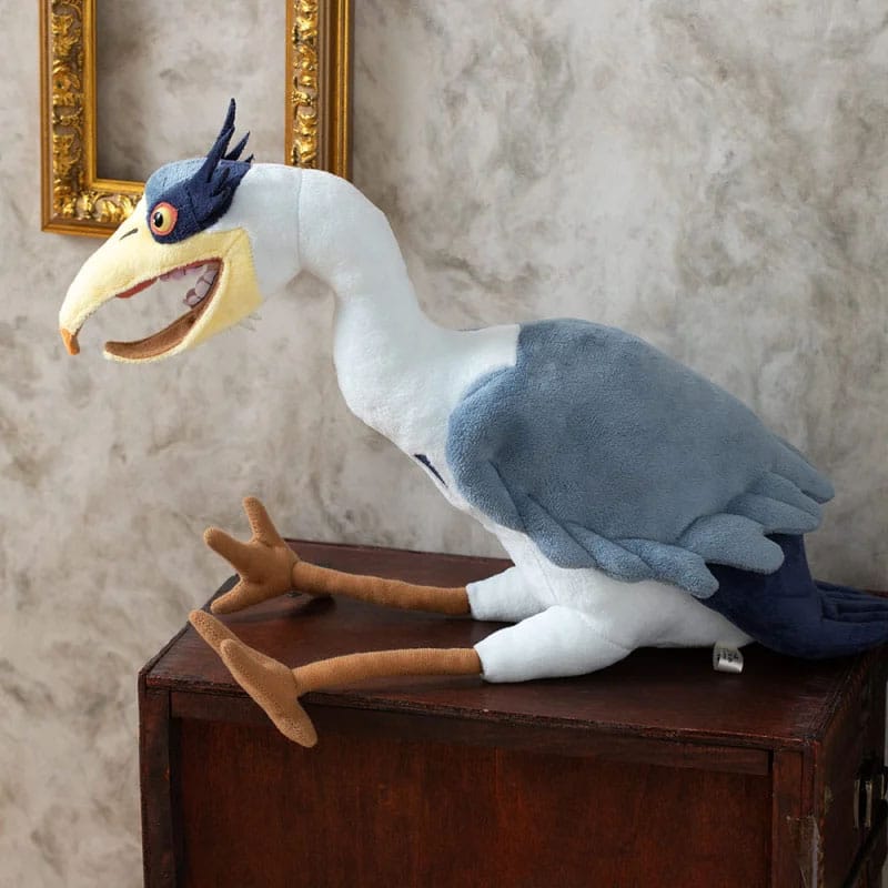 The Boy and the Heron Plush Figure Grey Heron 21 cm