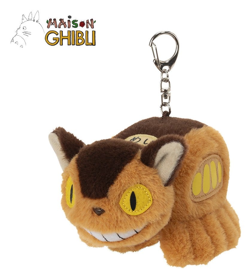 My Neighbor Totoro Nakayoshi Plush Keychain Catbus