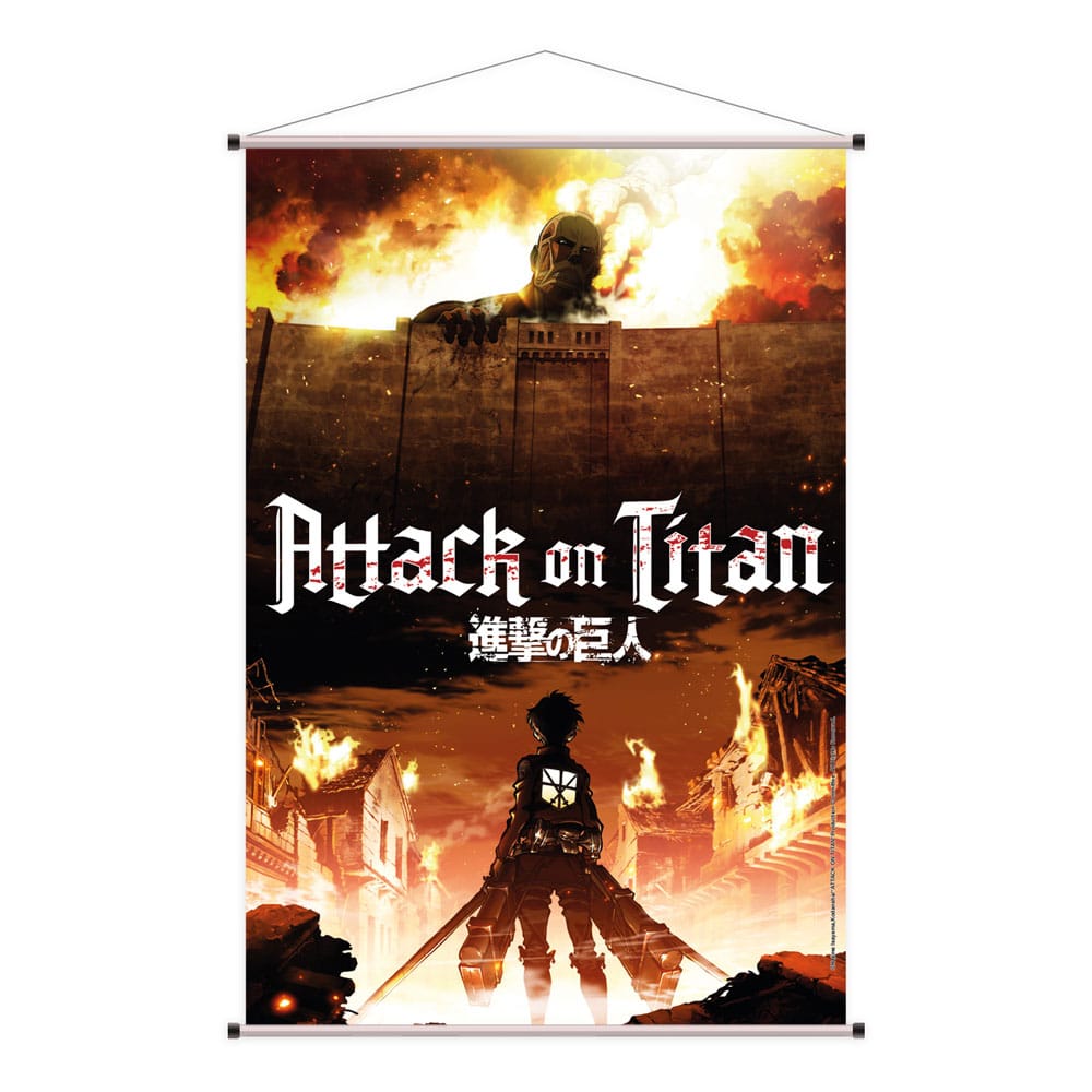 Attack on Titan Wallscroll Colossal Titan 60 x 90 cm