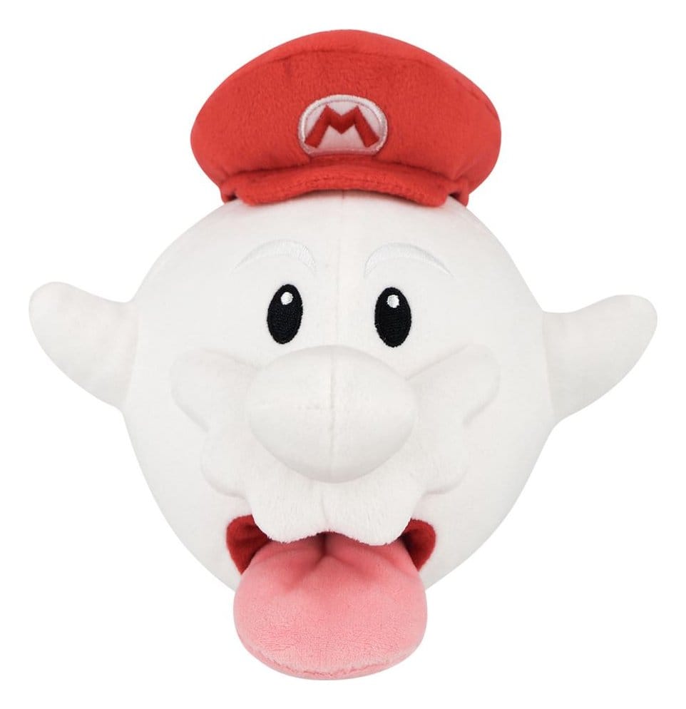 Super Mario Plush Figure Boo Mario 21 cm