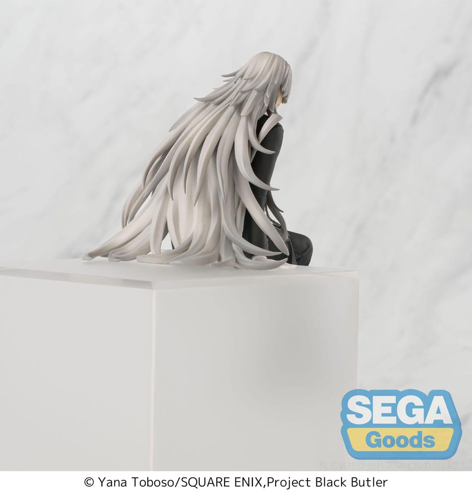 Black Butler: Boarding School Arc PM Perching PVC Statue Undertaker 13 cm