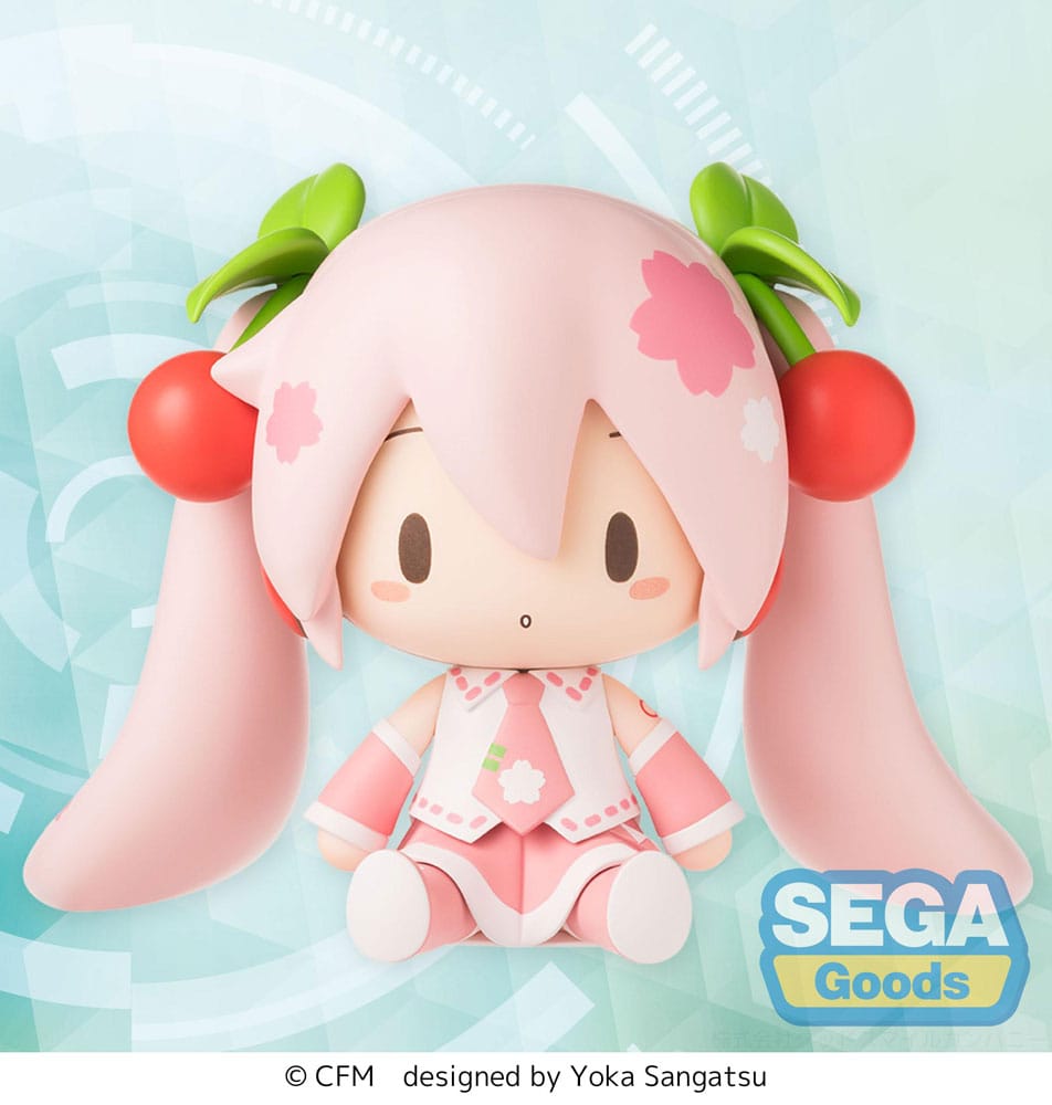 Character Vocal Series 01: Hatsune Miku Fuwa Petit Chibi Figure Sakura Miku 8 cm