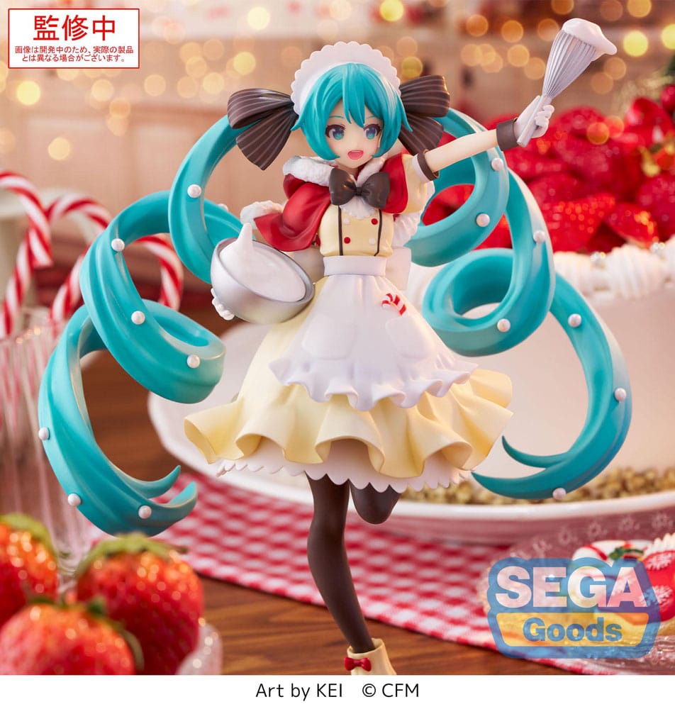 Character Vocal Series 01: Hatsune Miku Luminasta PVC Statue Hatsune Miku Christmas 2025 20 cm