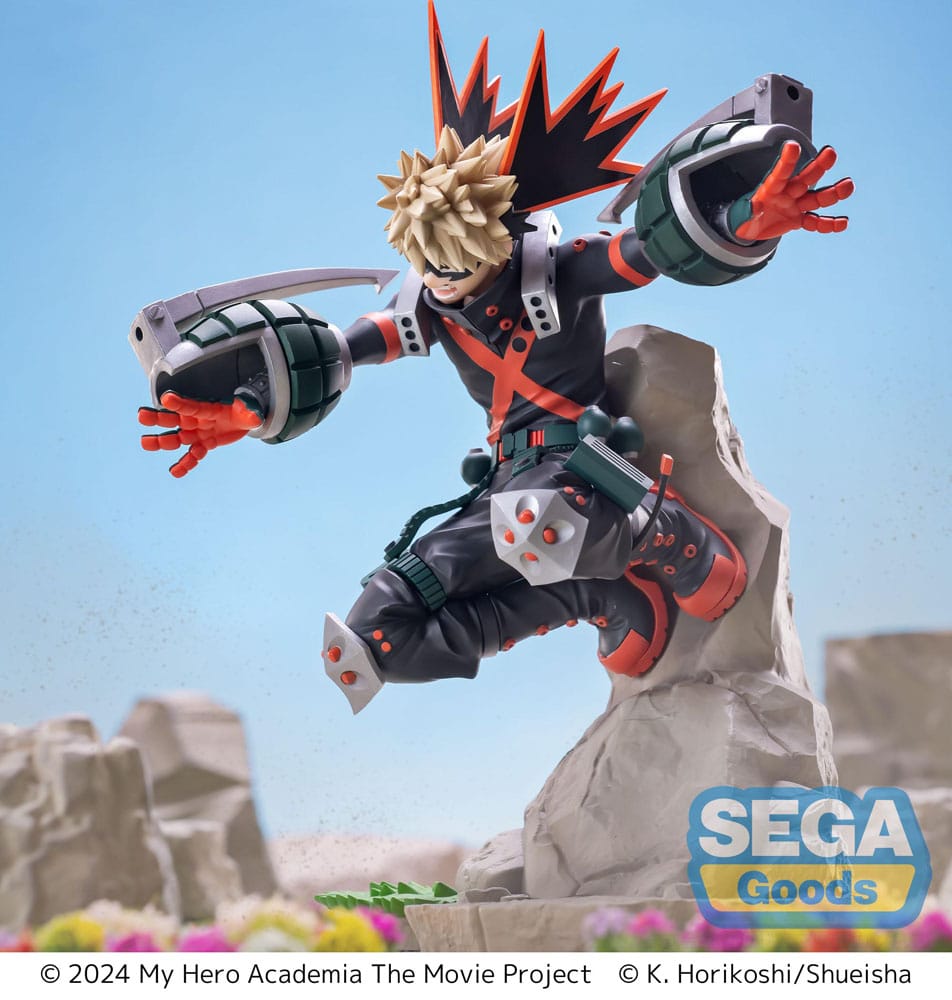 My Hero Academia: You´re Next Xross Link Anime PVC Statue Katsuki Bakugo 18 cm