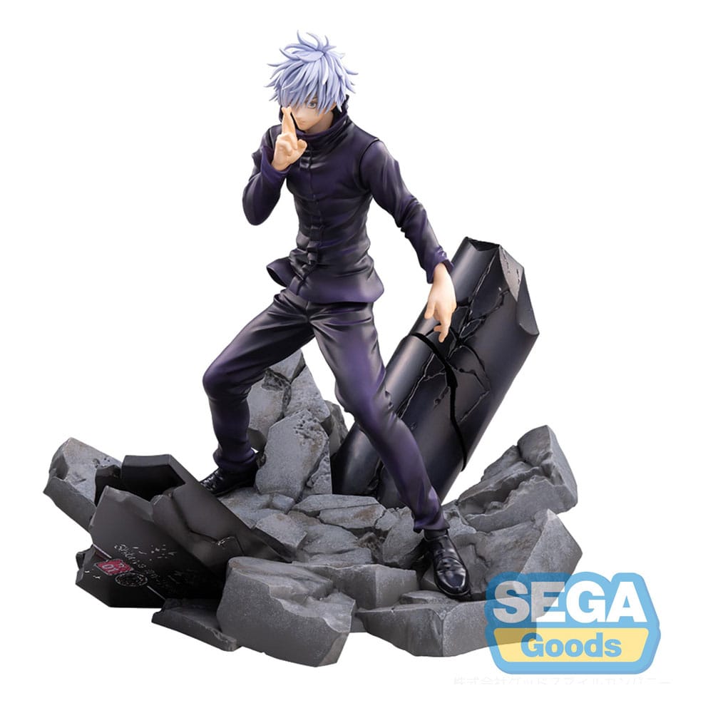 Jujutsu Kaisen Figurizm Luminasta PVC Statue Shibuya Incident Satoru Gojo Unlimited Void 21 cm