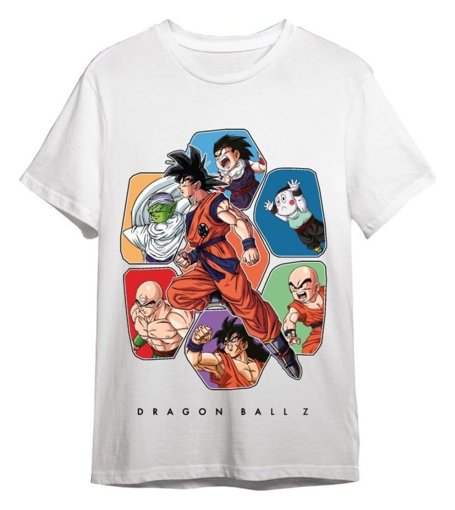 Dragon Ball T-Shirt Friends White Size M