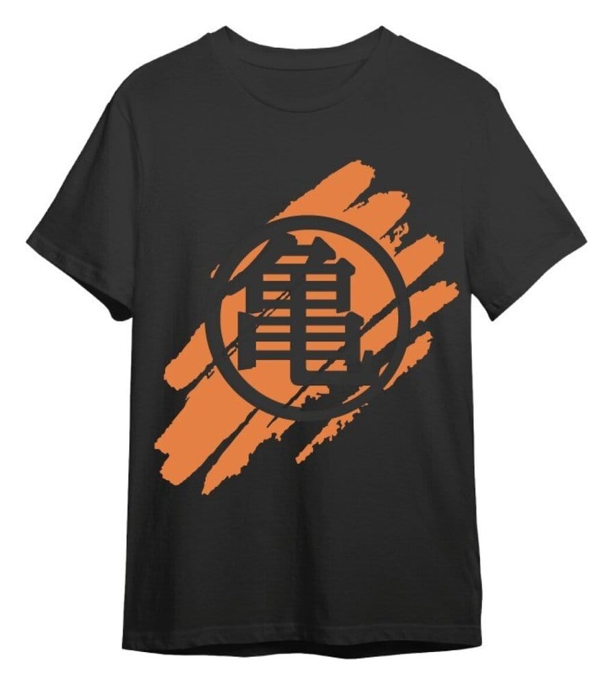 Dragon Ball T-Shirt Logo Kame Black Size S