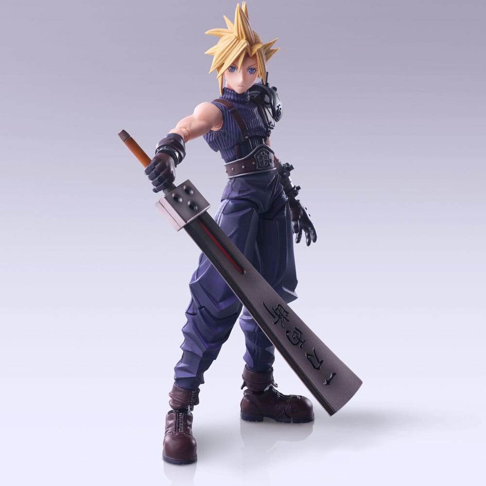 Final Fantasy VII Bring Arts Action Figure Cloud Strife Hardedge Ver. 15 cm