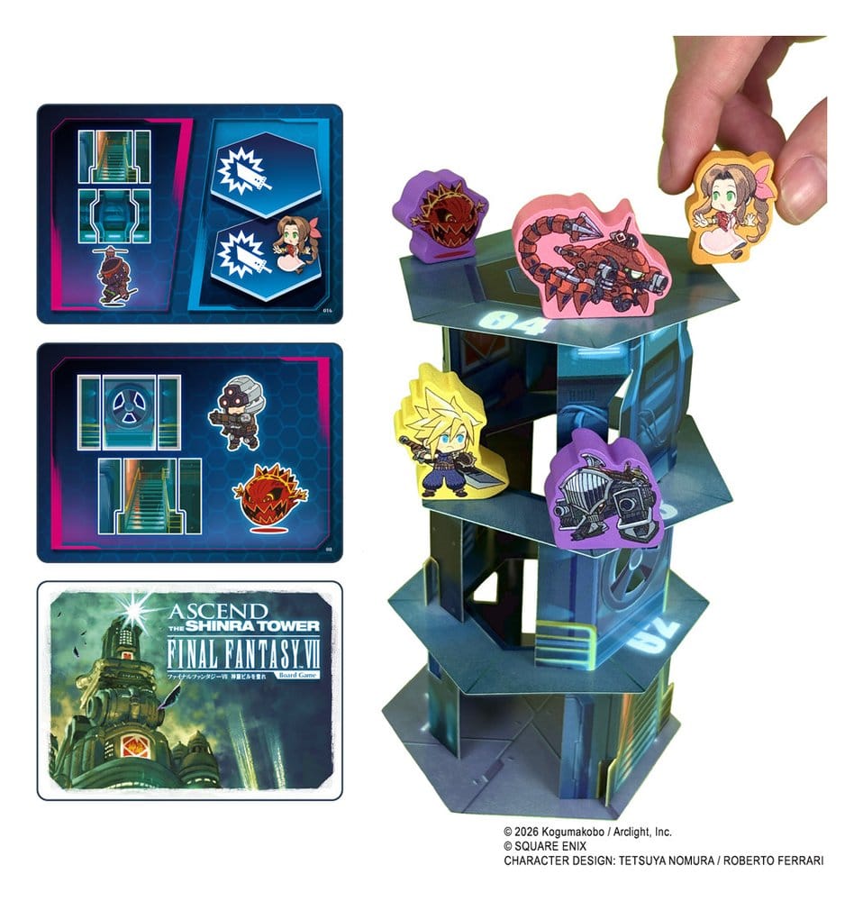 Final Fantasy VII Board Game Ascend The Shinra Tower