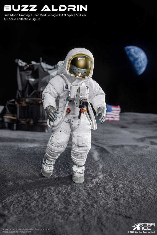 NASA Apollo 11 Action Figure 1/6 Buzz Aldrin 30 cm