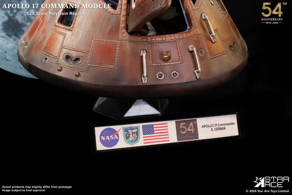 Apollo 17 Replik 1/20 Command Module 20 cm