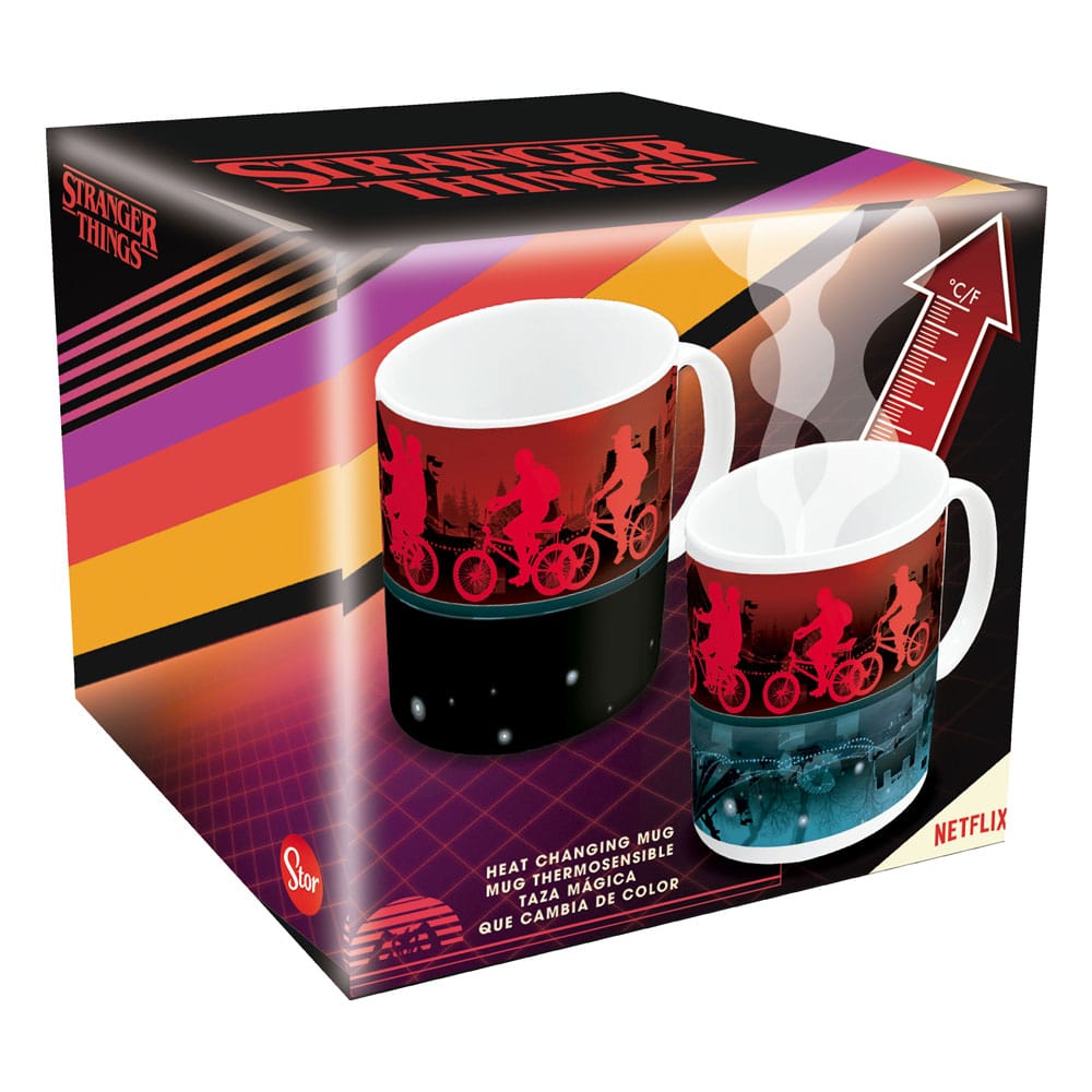 Stranger Things Heat Change Mug Upside Down 325 ml
