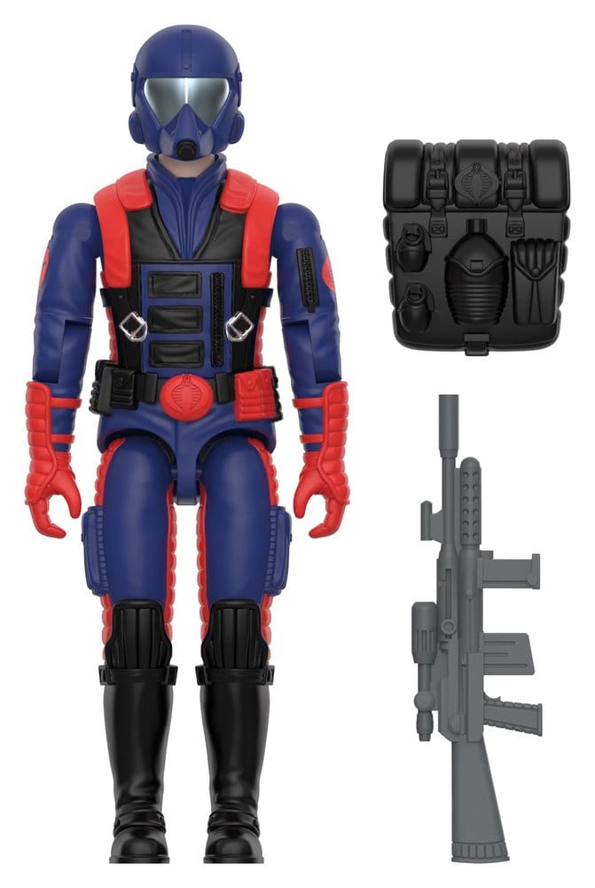 G.I. Joe ReAction+ Action Figure Wave 09 Cobra Viper Gunner