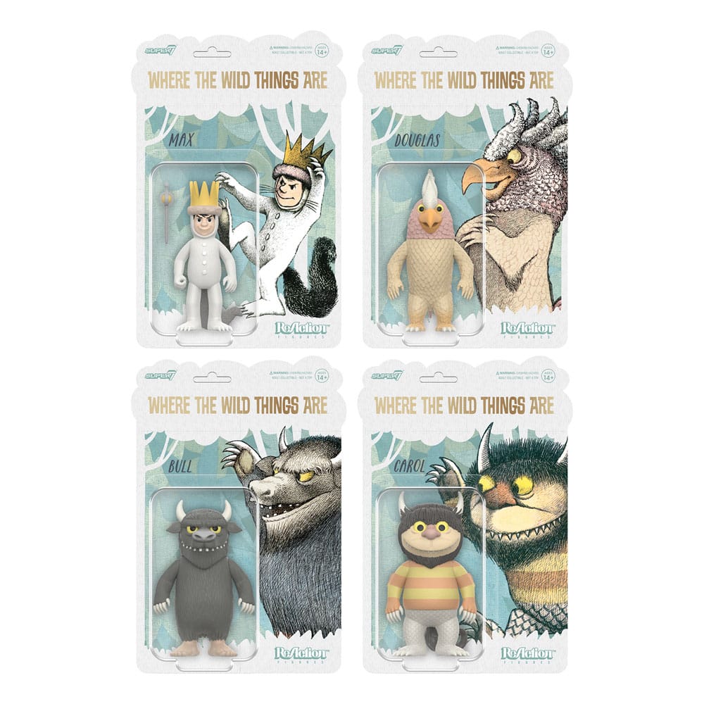 Where The Wild Things Are ReAction Action Figure Wave 01 Bull (Monster) 10 cm