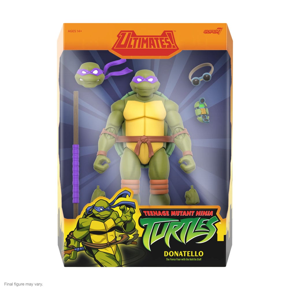Teenage Mutant Ninja Turtles Ultimates Action Figure Wave 12 Donatello 18 cm