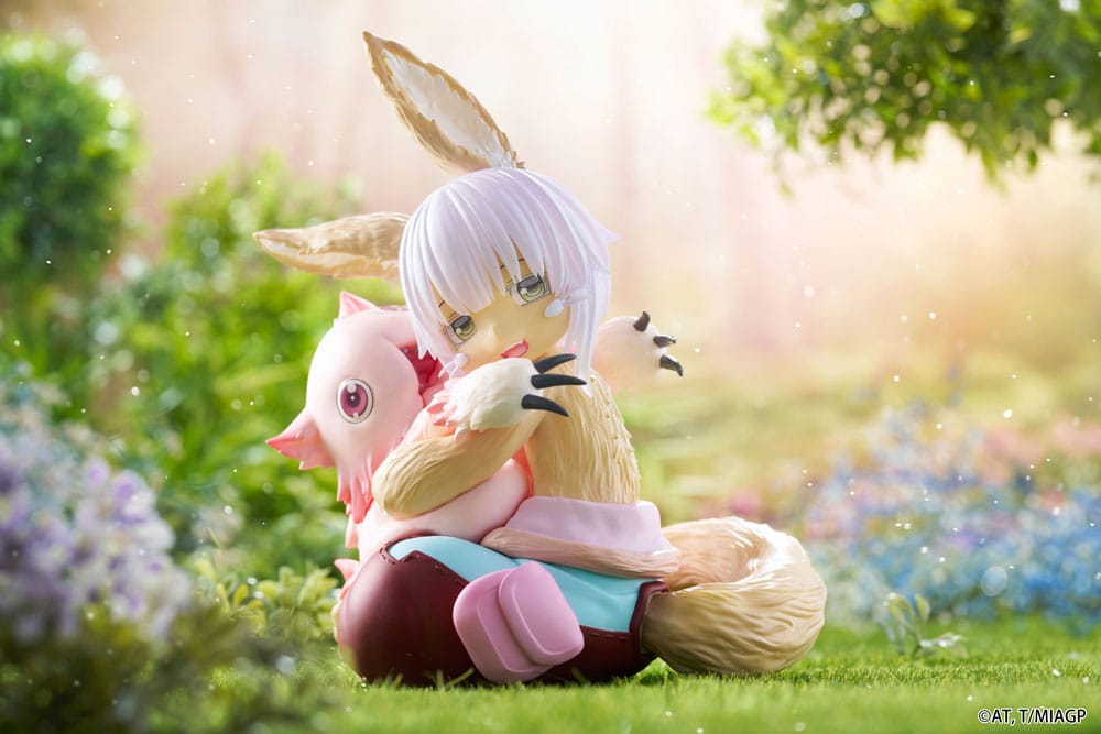 Made in Abyss: The Golden City of the Scorching Sun PVC Statue Desktop Cute Figure Nanachi & Mitty Reissue 13 cm