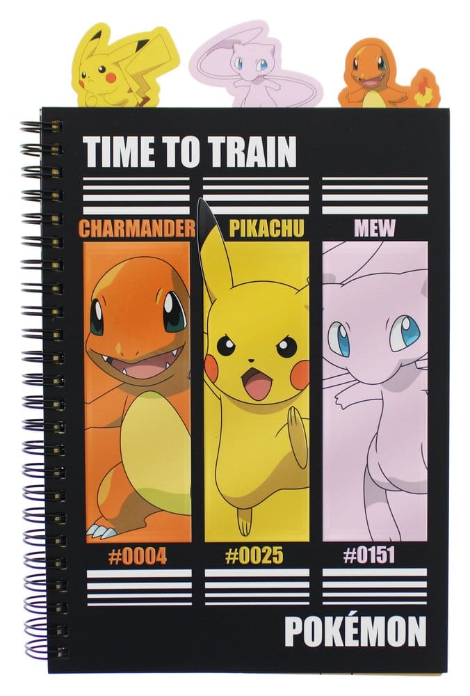 Pokémon Notebook A5 Project Book Time to Train