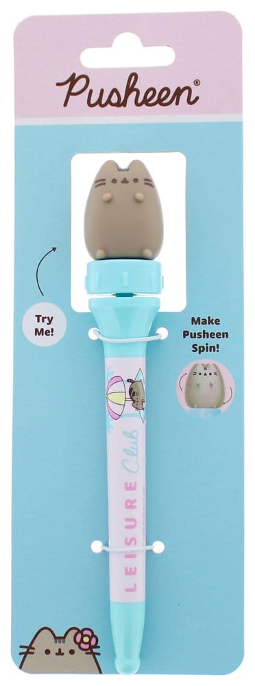 Pusheen Pen Spinny Leisure Club Blue