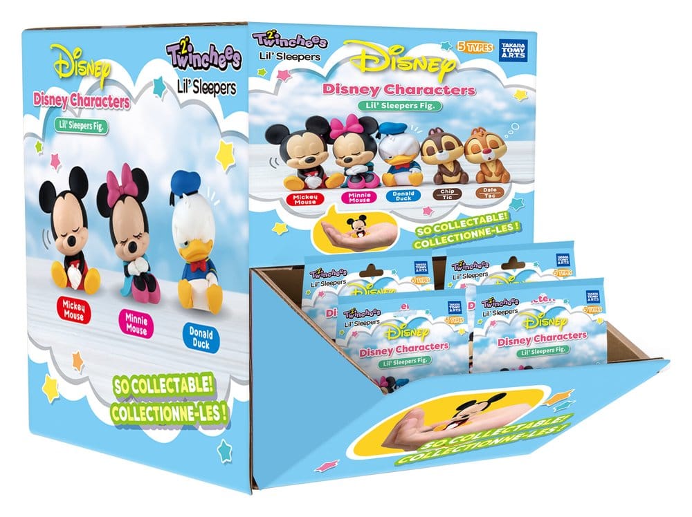 Disney Twinchees Mini Figures Lil' Sleepers 5 cm Blind Pack Display (24)