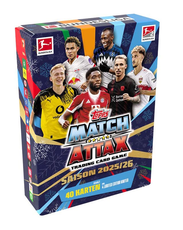 Bundesliga Match Attax Trading Cards 2025/26 Special Tin