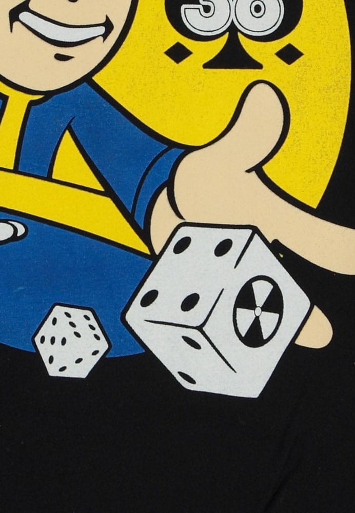Fallout T-Shirt Lucky 38 Dice Size L