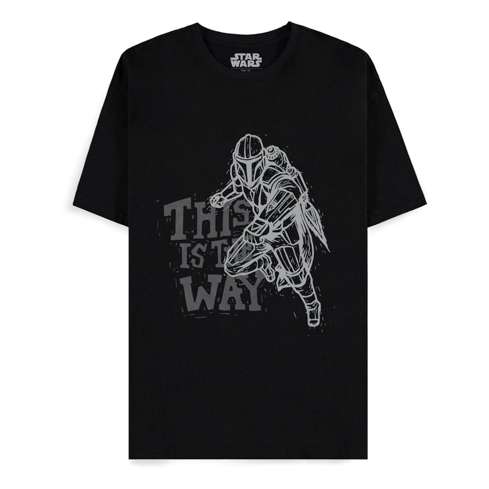 Star Wars The Mandalorian T-Shirt Mandalorian Size L
