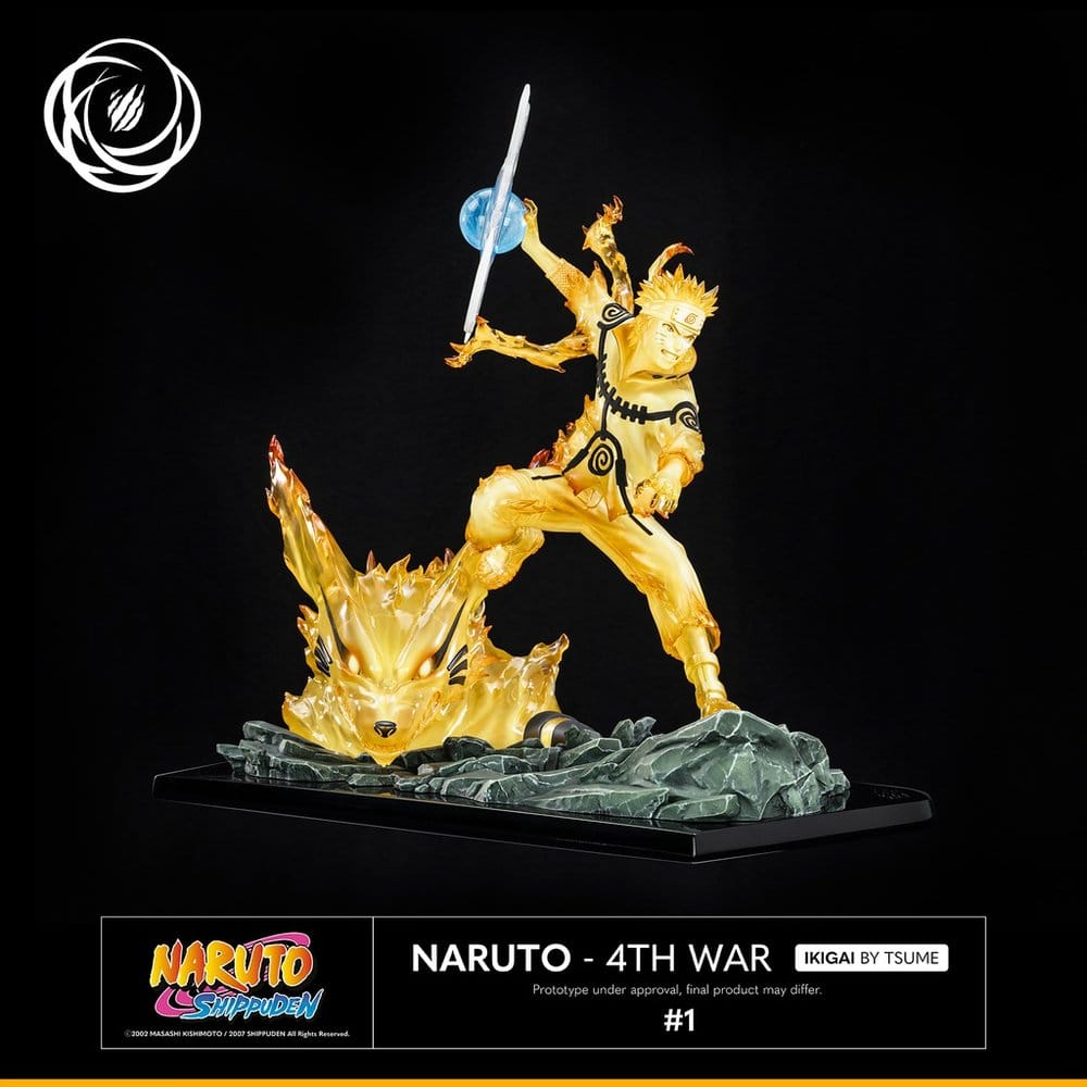 Naruto IKIGAI Figure 1/6 Naruto Fourth Great Ninja War