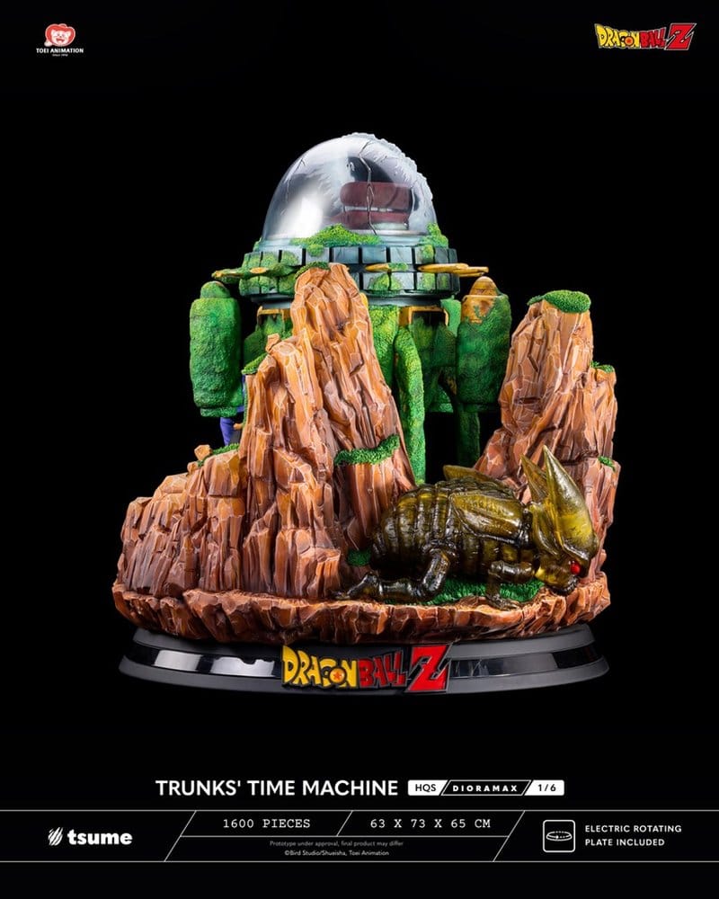 Dragon Ball Z HQS Dioramax Figure 1/6 Trunks' Time Machine