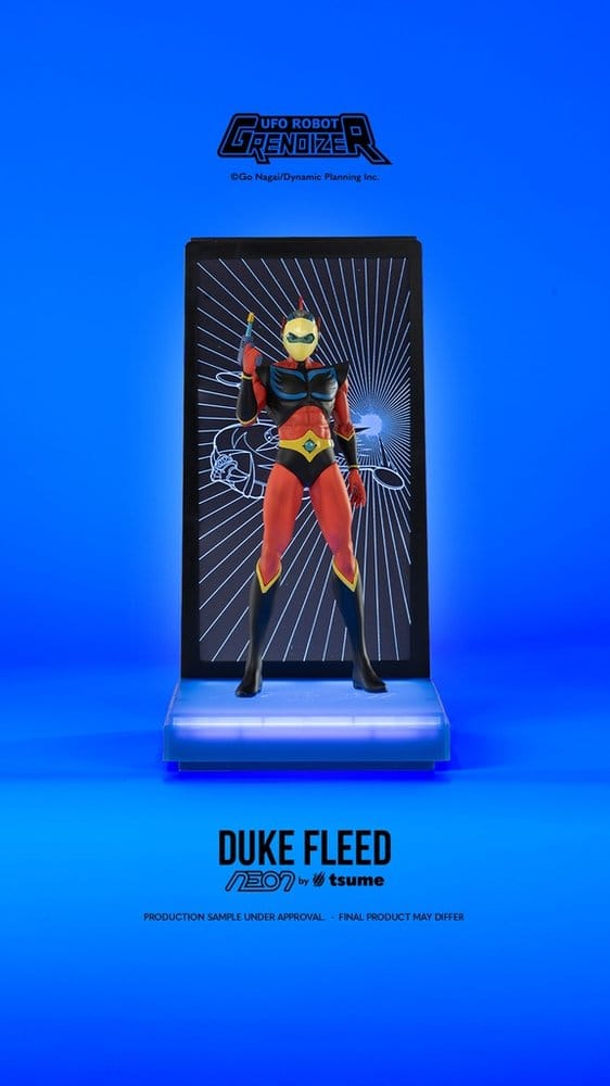 Grendizer Neon Figure 1/9 Duke Fleed - Actarus 25 cm