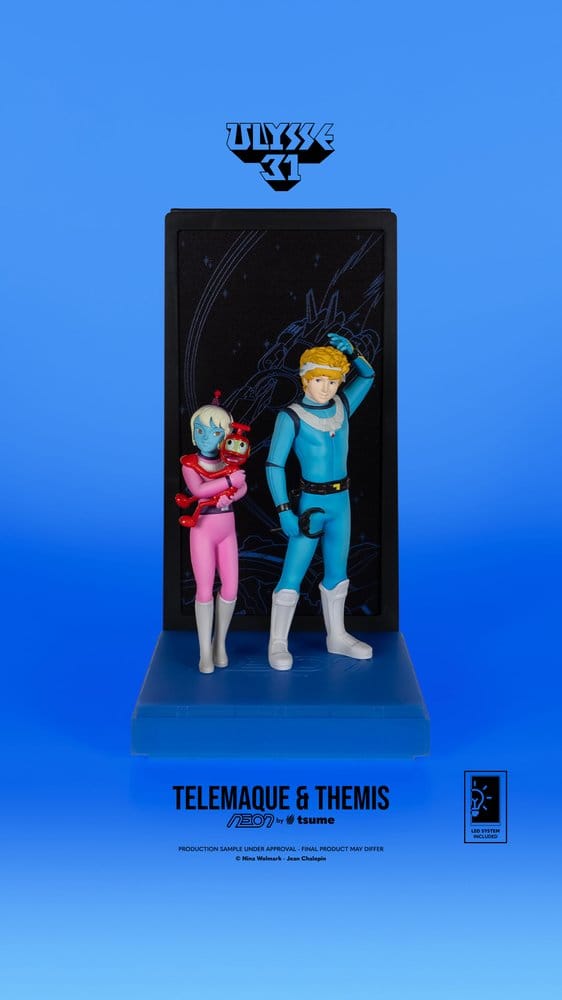 Ulysse 31 Neon Figure 1/9 Telemachus & Themis 20 cm
