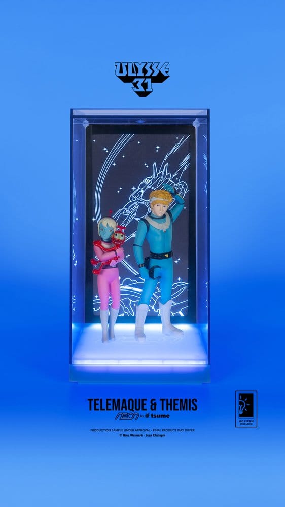 Ulysse 31 Neon Figure 1/9 Telemachus & Themis 20 cm