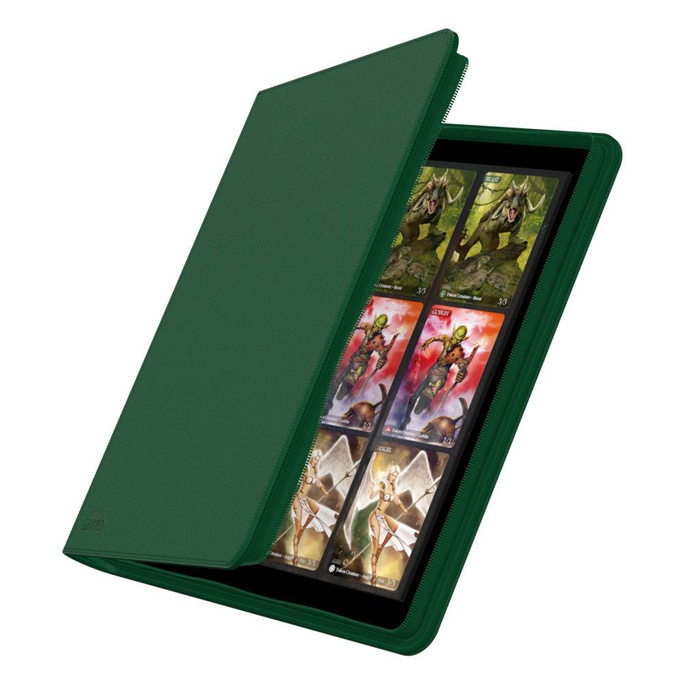 Ultimate Guard Zipfolio 480 24-Pocket Xenoskin - Green