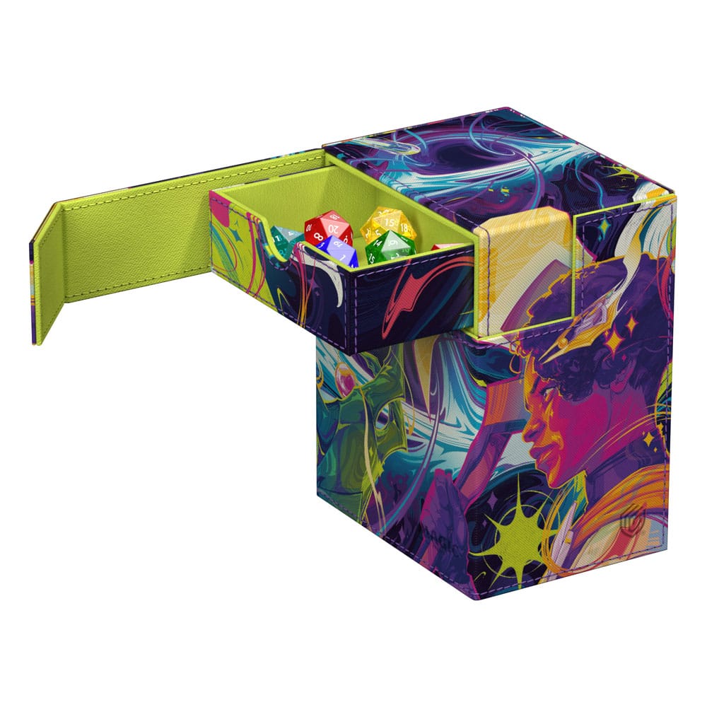 Ultimate Guard Flip'n'Tray 133+ Xenoskin Magic: The Gathering "Edge of Eternities" - Haliya and Tezzeret